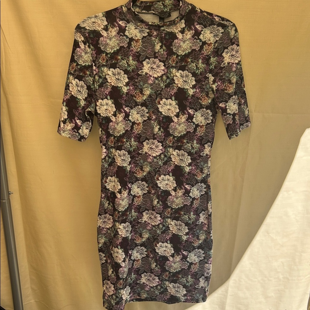 Topshop Multicolor Floral Dress